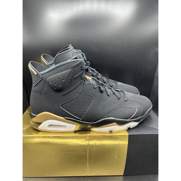 Air Jordan 6 Retro DMP 2020 Metallic Gold Black CT4954-007 Men’s Size 12 VNDS OG main image 11